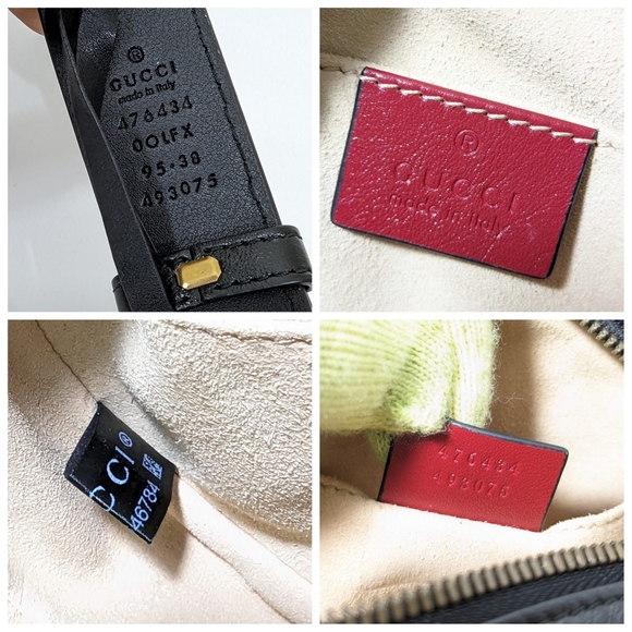 ✨️💎Authentic Gucci GG Marmont Torchon Leather Belt Bag - Picture 13 of 13